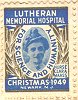 Hospital Christmas stamp honoring Clara L. Maass